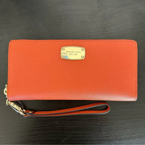 Michael Kors Jet Set Continental Wallet NWT - Picture 2 of 7